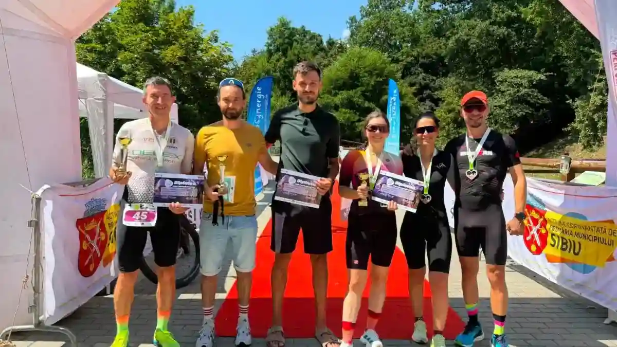 Foto CSM Unirea Alba Iulia rezultate excelente la Sibiu Triathlon Challenge 2026