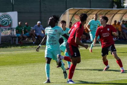 Foto Sanatatea Cluj CSM Unirea Alba Iulia 7 6 2 2 dupa prelungiri si lovituri de departajare La debutul lui Pustai alb negrii sunt eliminati dupa penalty uri
