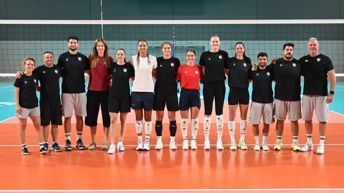 Foto Volei Alba Blaj a inceput pregatirile pentru sezonul competitional 20262027 Ce jucatoare au fost prezente la primul antrenament