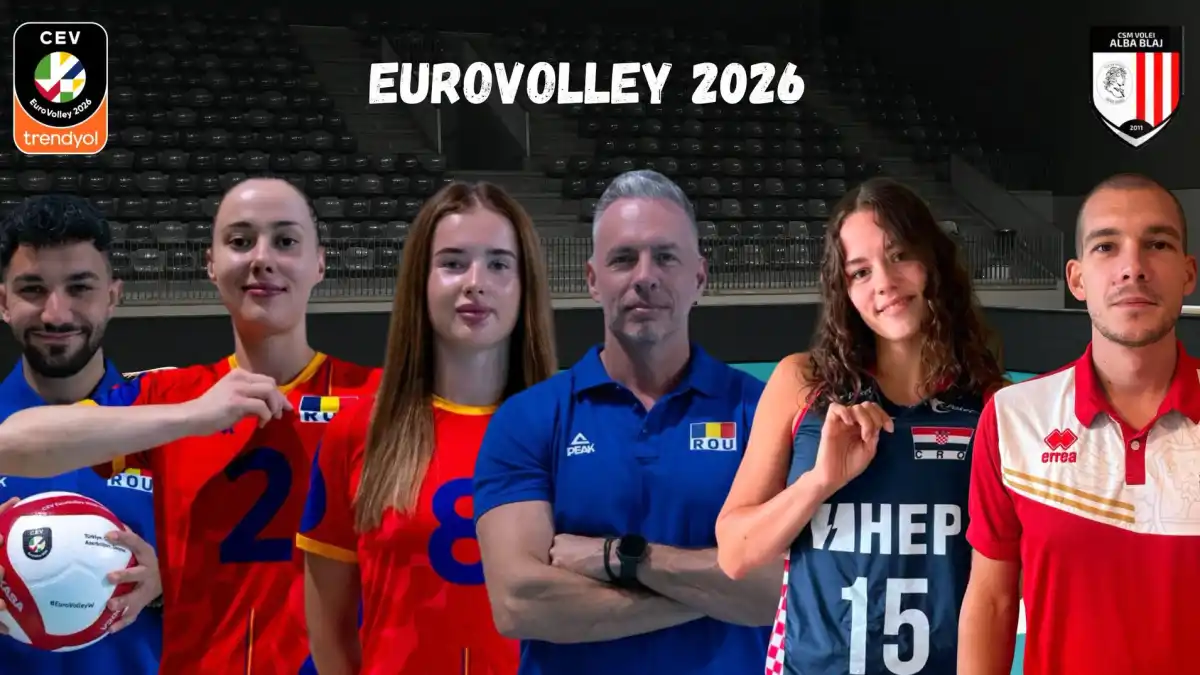 Foto Volei Alba Blaj are sase jucatori la EuroVolley 2026 Cand debuteaza competitia