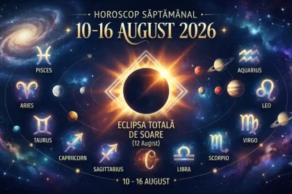 Horoscop 10 16 august 2026 Saptamana intensa pentru anumite zodii Energia eclipsei de soare creeaza schimbari tensiuni si revelatii