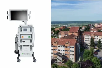 Investitie de 750000 de lei la Spitalul Municipal Aiud Blocul operator echipat cu un sistem laparoscopic 4K de ultim generatie