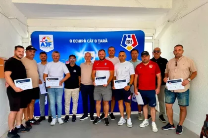 La AJF Alba decernarea diplomelor de clasificare FRF Alba pe primul loc in judete cu 22 de cluburi clasificate