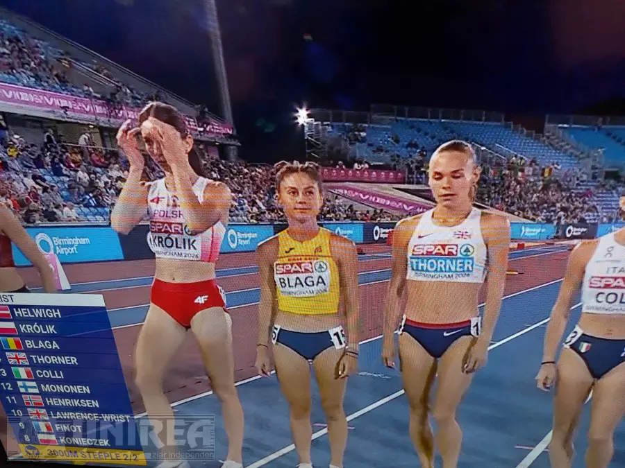Mihaela Blaga Mica Roma Blaj nu a reusit sa se califice in finala probei de 3000 metri obstacole la Campionatele Europene de seniori