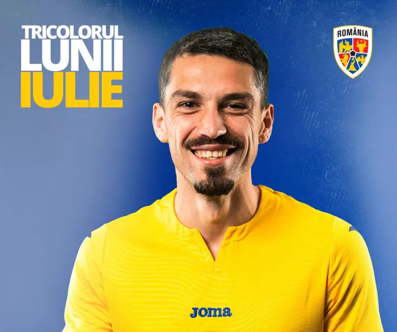 Nicolae Stanciu Tricolorul lunii iulie in aplicatia Tricolorii Primul trofeu din 2026 pentru capitanul Romaniei