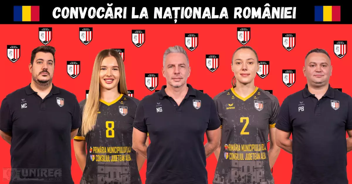 Romania echipa de volei feminin se pregateste pentru Campionatul European la Blaj In lotul tricolor se afla Grama si Veres Volei Alba Blaj