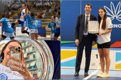 Teodora Damian golghetera Campionatului European Universitar O noua realizare pentru talentata handbalista din Alba