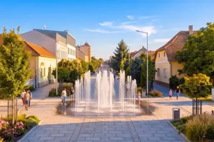Video Cum va fi Bulevardul Republicii din Blaj dupa transformarea in zona pietonala Spatii verzi piste pentru biciclete si locuri pentru evenimente
