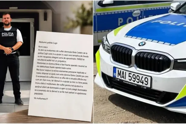 escrocherie cu politist si BNR in Alba 68989 de lei recuperati complet de agentul principal de politie Catalin Mihai Bota