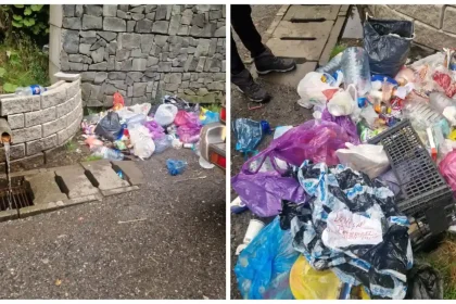 foto mormane de deseuri la sugag in zona trei izvoare primaria atrage atentia acest comportament distruge mediu si ne afecteaza pe toti