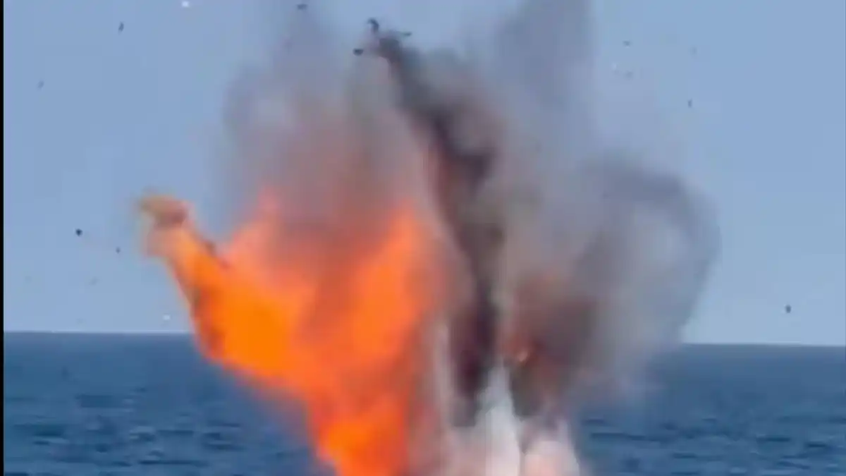 video alerta in marea neagra doua dron e uav distruse de scafandrii eod ai armatei romane in zona neptun deep