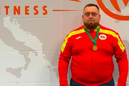video florin lupas cs unirea alba iulia la un pas de medalie la campionatul european de powerlifting 2026 impins din culcat