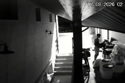 video in timpul noptii anumite persoane patrund in zona pensiunii si fura sticle mesajul unui restaurant din blaj pentru hotii dupa numeroase furturi