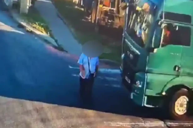 video momentul accidentului mortal de pe calea motilor din alba iulia un pieton de 73 de ani lovit de un tir pe trecerea de pietoni