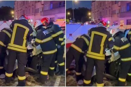 video tragedie fara sfarsit in centrul brasovului un duster a lovit trei pietoni doi oameni si au pierdut viata