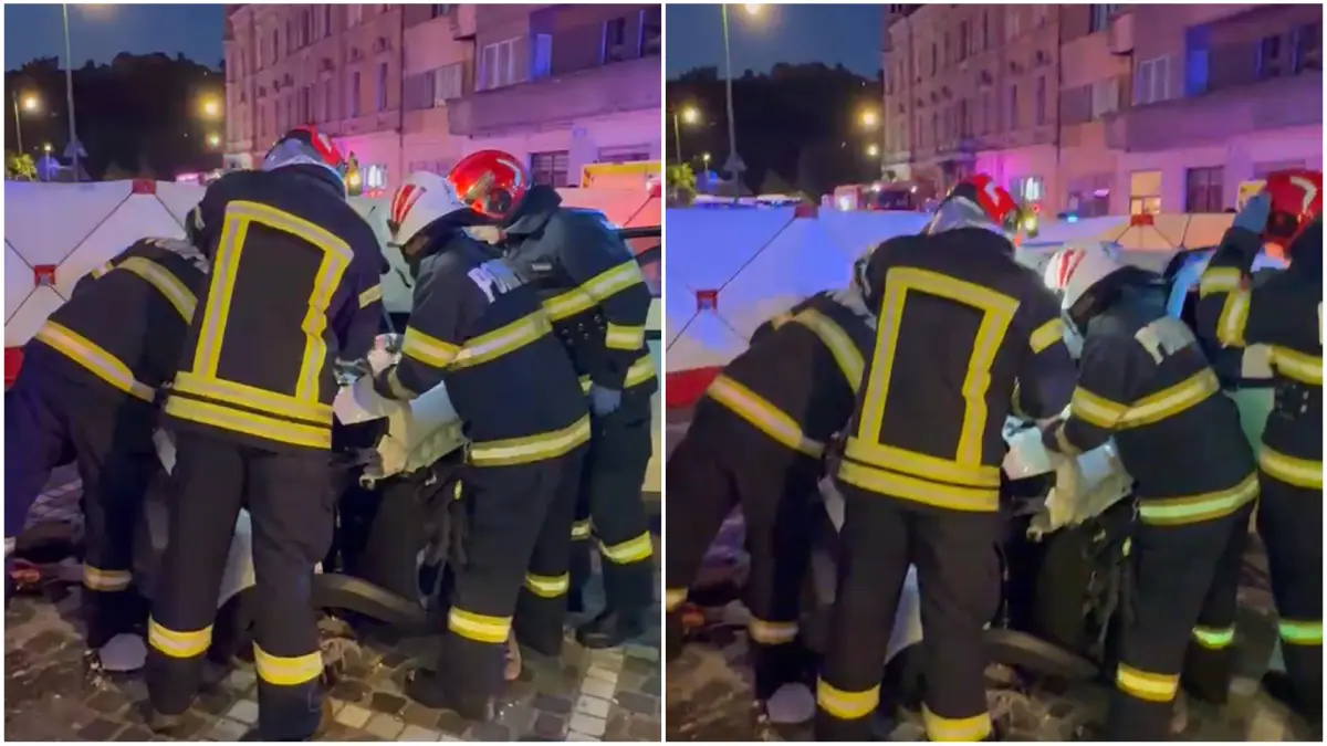 video tragedie fara sfarsit in centrul brasovului un duster a lovit trei pietoni doi oameni si au pierdut viata