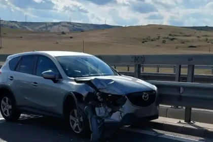 Accident pe A10: Adolescent de 19 ani rănit după impactul dintre două mașini