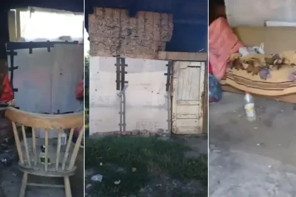 Apel umanitar pentru o femeie din Alba care trăiește într-o colibă din PVC și folie