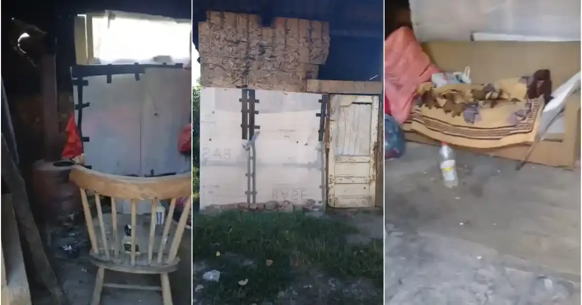 Apel umanitar pentru o femeie din Alba care trăiește într-o colibă din PVC și folie