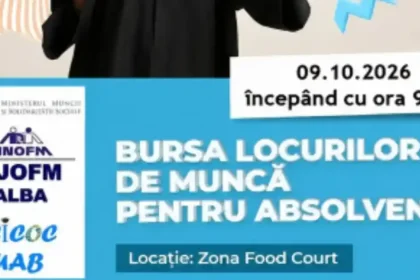 Bursa locurilor de muncă pentru absolvenți la Carolina Mall, organizată de AJOFM Alba