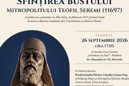 Bustul Mitropolitului Teofil Seremi, sfințit la Bărăbanț – Alba Iulia