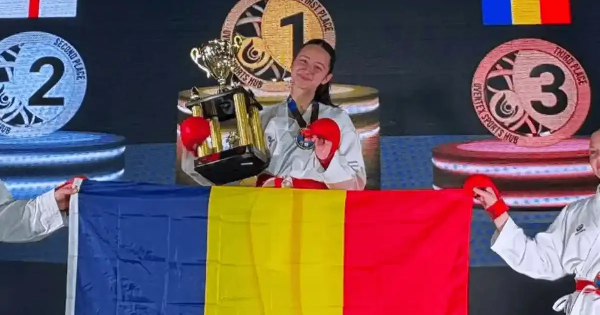 Eleva Alisa Toplicean, 4 medalii la Mondialul de Karate WUKF