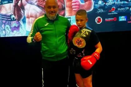 FOTO: Cătălin Chetan, 12 ani, campion la Spartan Fight Arena, Târgu Mureș