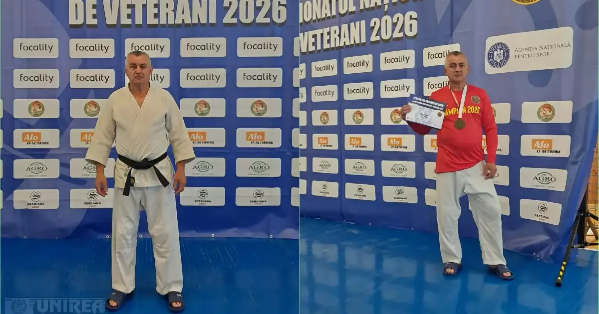 George Brad, la Campionatul Mondial de judo pentru veterani de la Sarajevo