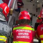 Motociclist rănit în Blaj, dus de urgență la spital