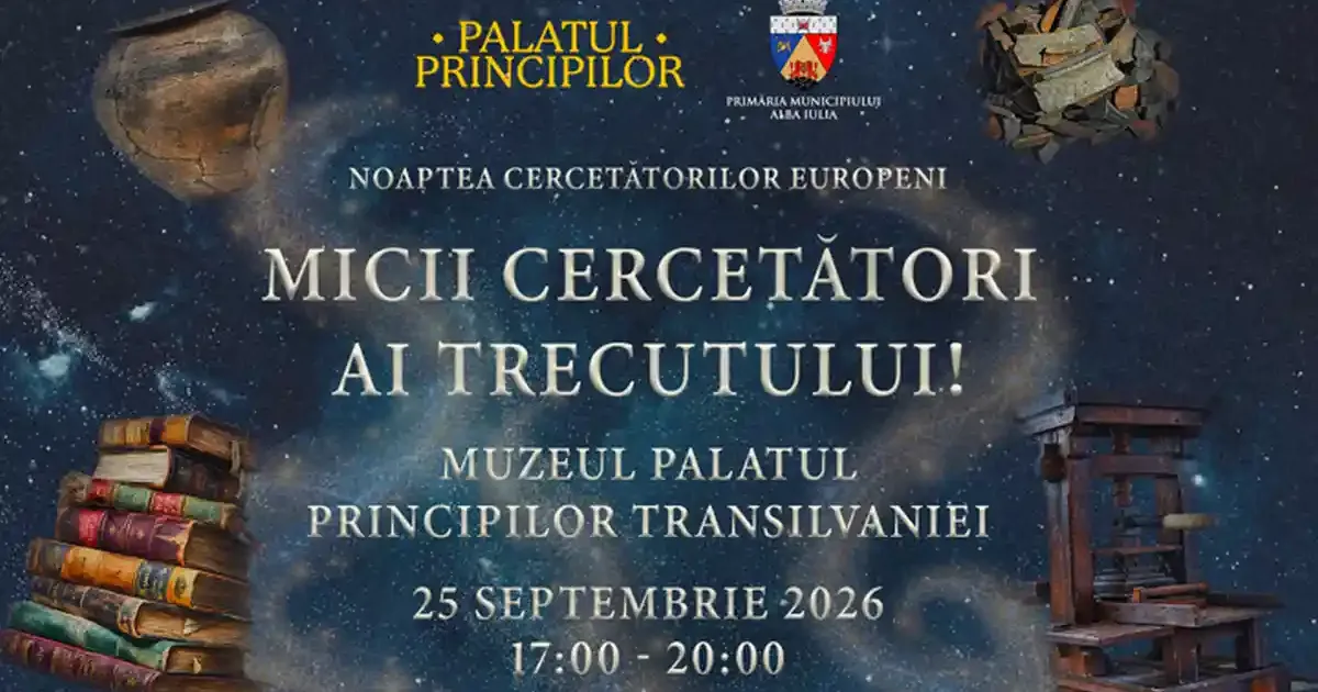 Noaptea Cercetătorilor Europeni: cinci ateliere pentru copii