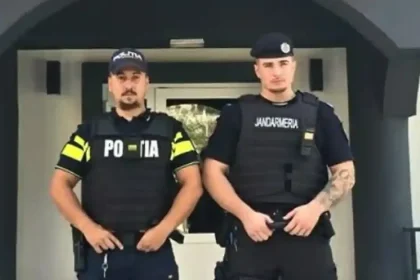 Polițist și jandarm din Alba au salvat un vârstnic din apartament cu fum, în Cugir