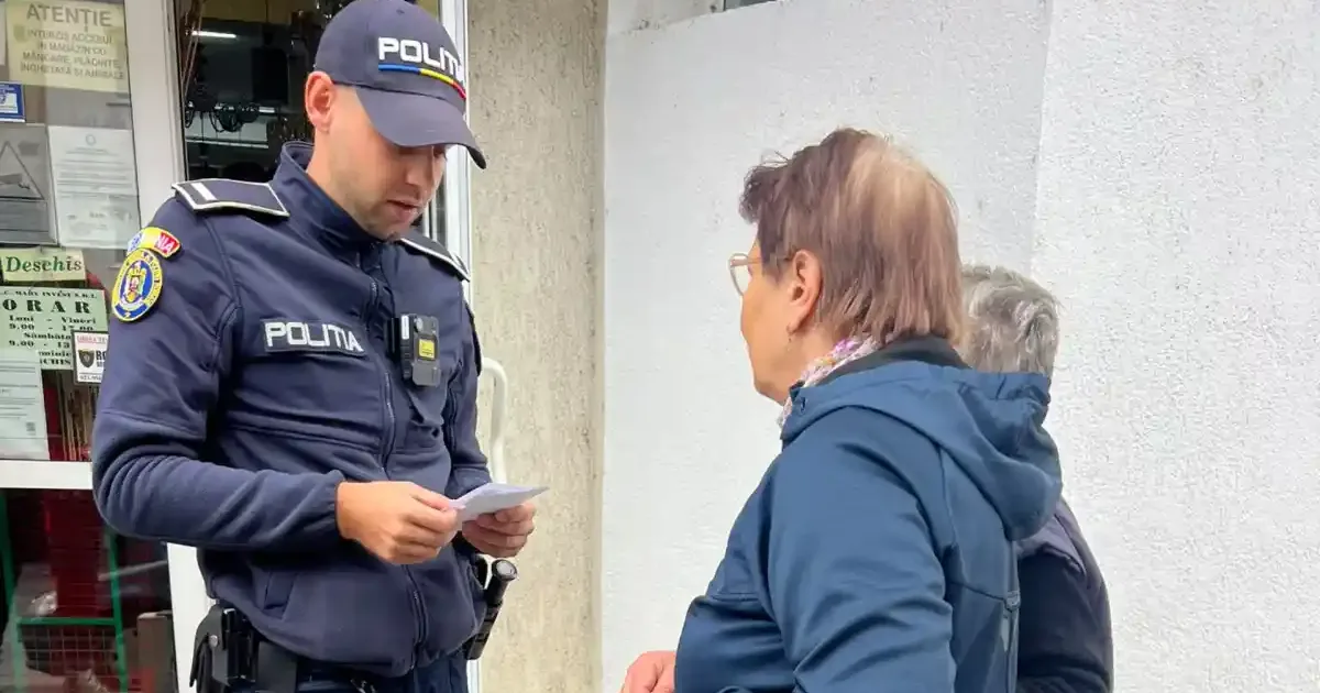 Polițiștii din Alba, campanie anti-înșelăciune „Accidentul” pentru seniori