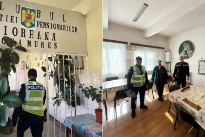 Polițiștii din Ocna Mureș, lecție de prevenție pentru seniori