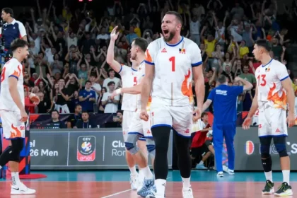Prima victorie pentru România la Eurovolley masculin: 3-1 cu Elveția