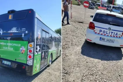 Primăria Alba Iulia, amendată pentru autobuz electric fără RCA