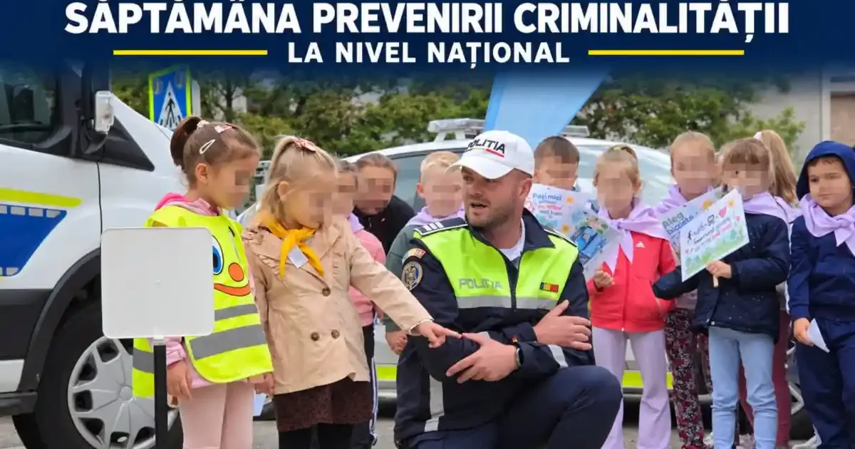 Săptămâna Prevenirii Criminalității în Alba: acțiuni pentru copii și seniori