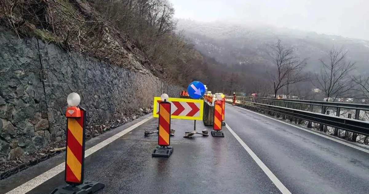 Se prelungesc restricțiile pe DN7 – Valea Oltului: Cât timp vor fi menținute interdicțiile