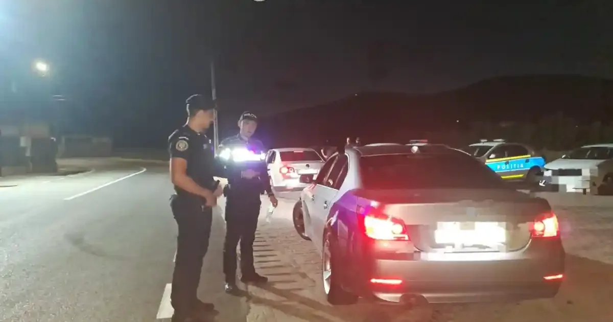 Sibian de 33 de ani, cu dosar penal, prins la Cugir cu alcool la bord. Ce alcoolemie avea