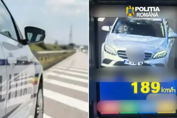 Șoferi cu viteză extremă pe A1 Râmnicu Vâlcea – Deva: amenzi și permise suspendate
