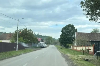 Trotuare și canalizare pluvială în Meșcreac, aprobate de Rădești