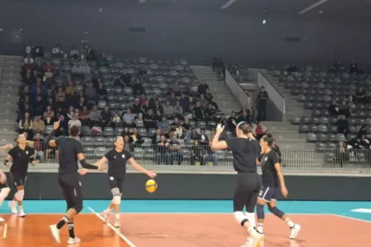 Volei Alba Blaj, 3-1 cu ŽOK Ub, vicecampioana Serbiei, în primul amical la Alba Blaj Arena