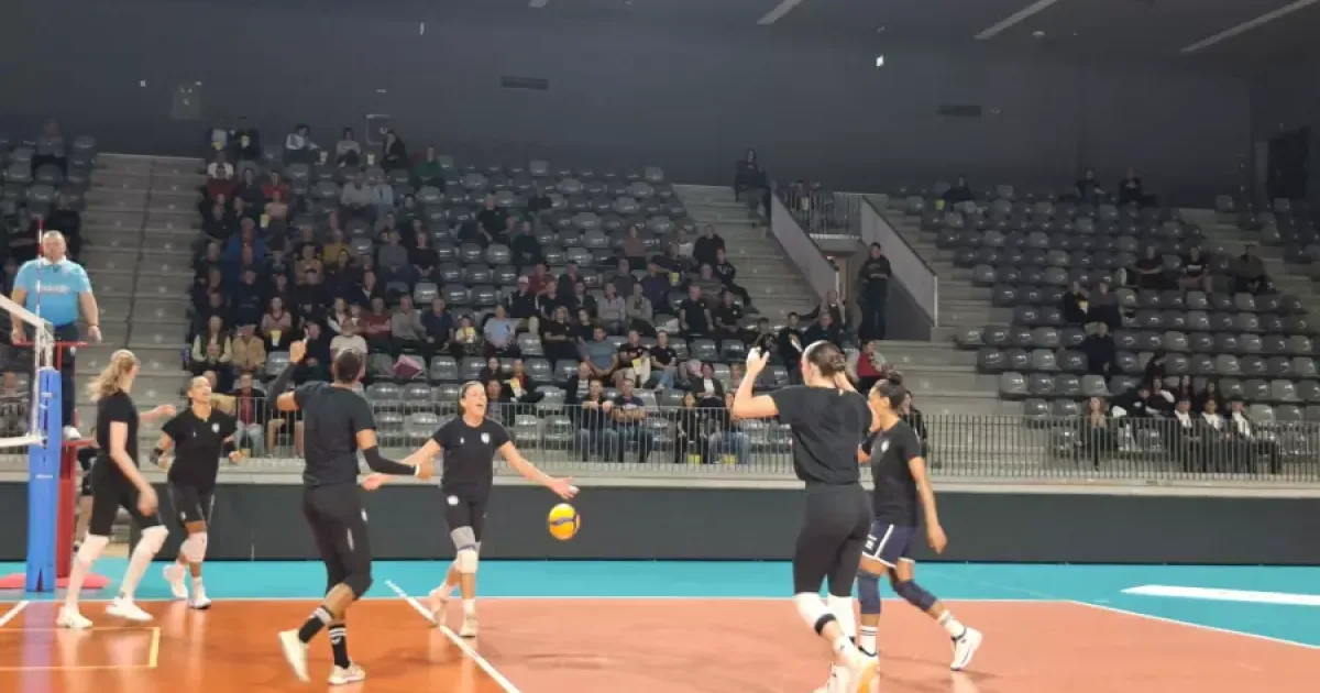 Volei Alba Blaj, 3-1 cu ŽOK Ub, vicecampioana Serbiei, în primul amical la Alba Blaj Arena