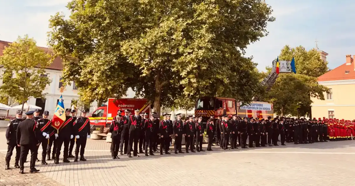 Ziua Pompierilor 2026, la Alba Iulia: ceremonii, avansări și activități pentru copii