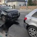 Accident pe Bulevardul Încoronării din Alba Iulia: Șofer ar fi lovit două mașini parcate