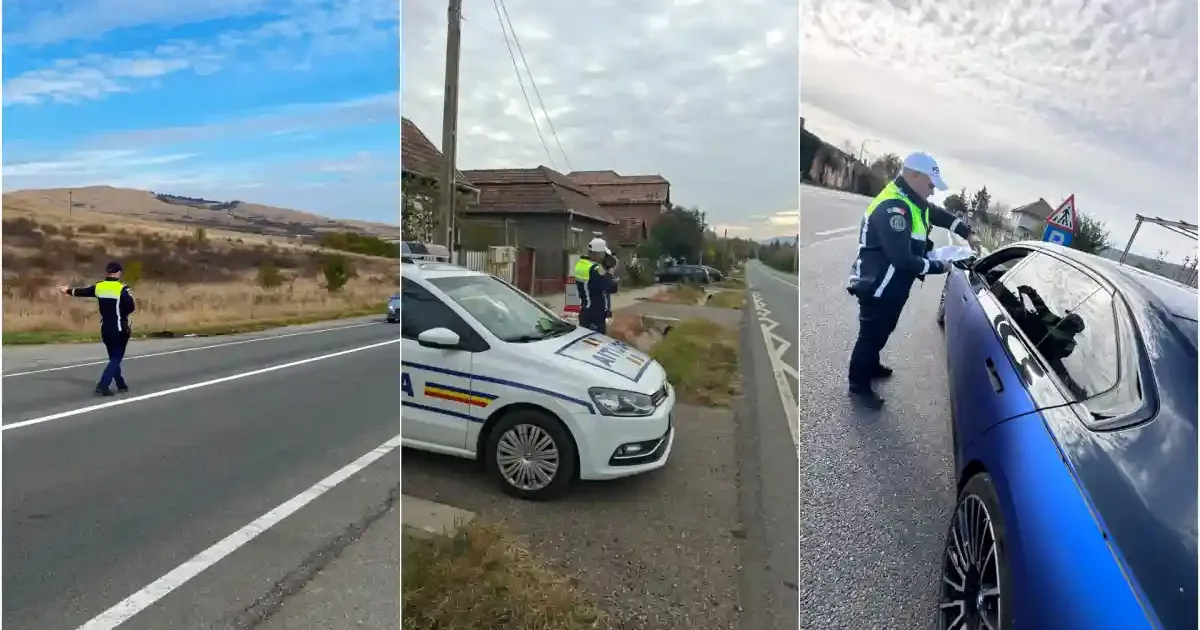 Acțiune pe DN 1: 96 de amenzi și 6 certificate retrase în Alba