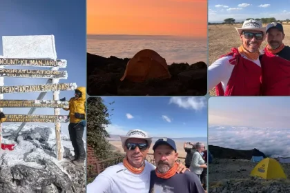 Doi alpiniști din Alba Iulia au cucerit Muntele Kilimanjaro, în aventura vieții