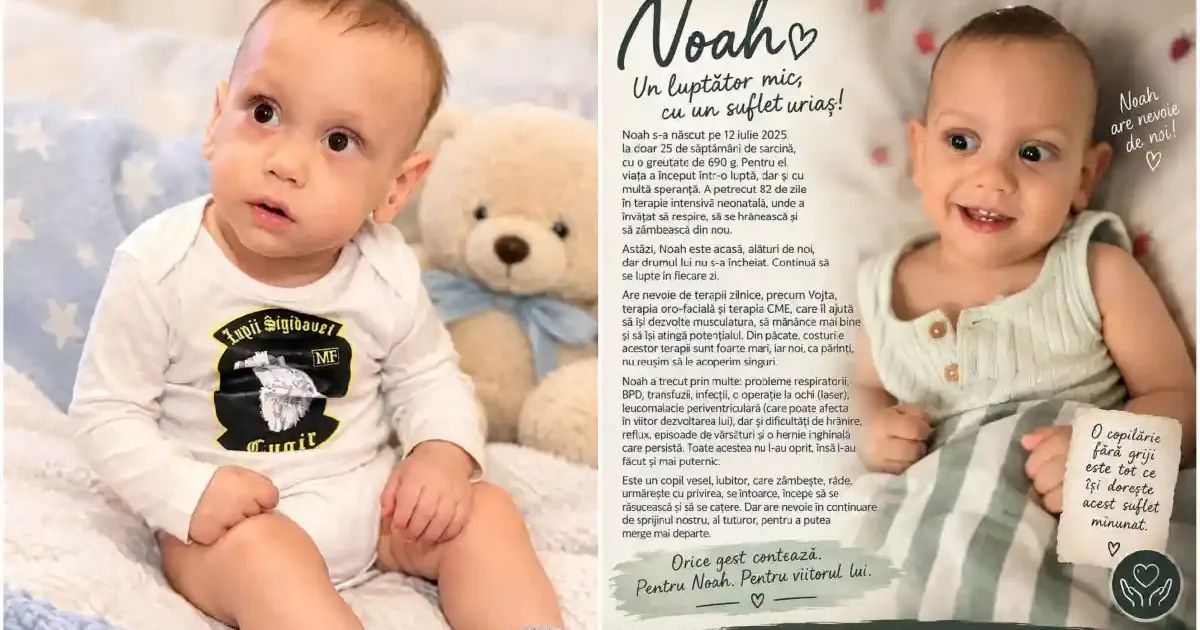 Eveniment caritabil la Cugir pentru terapiile lui Noah, organizat de Lupii Sigidavei