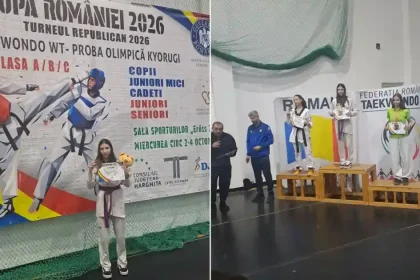 Ilinca Maria Petric, cea mai bună cadetă la taekwondo WT, a strălucit la Cupa României