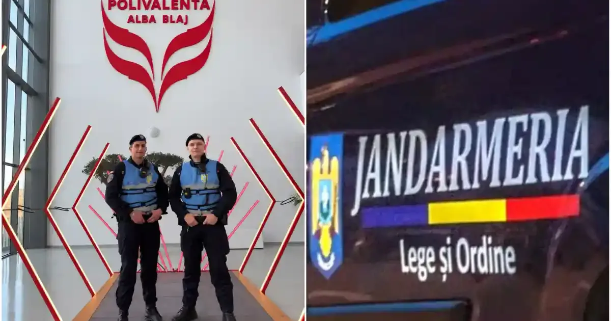 Jandarmii din Alba asigură ordinea la evenimentele din 23-25 octombrie 2026