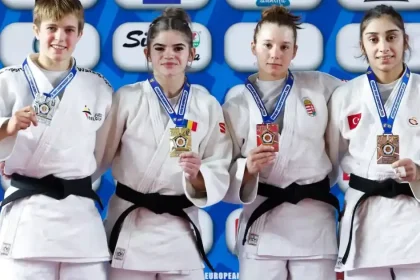 Laura Bogdan, aur la Europenele de Judo U23, categoria -48 kg